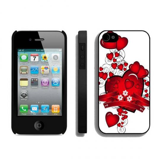 Valentine Love iPhone 4 4S Cases BWA | Women - Click Image to Close